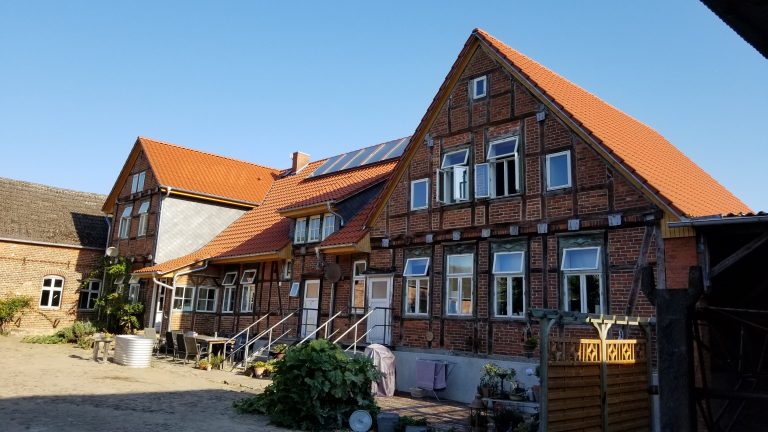 The artists' residence in Hilmsen